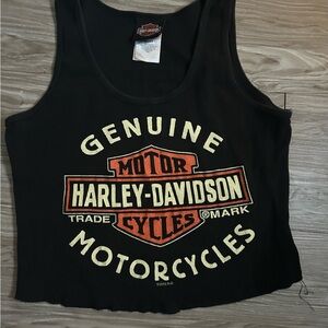 Harley cropped top